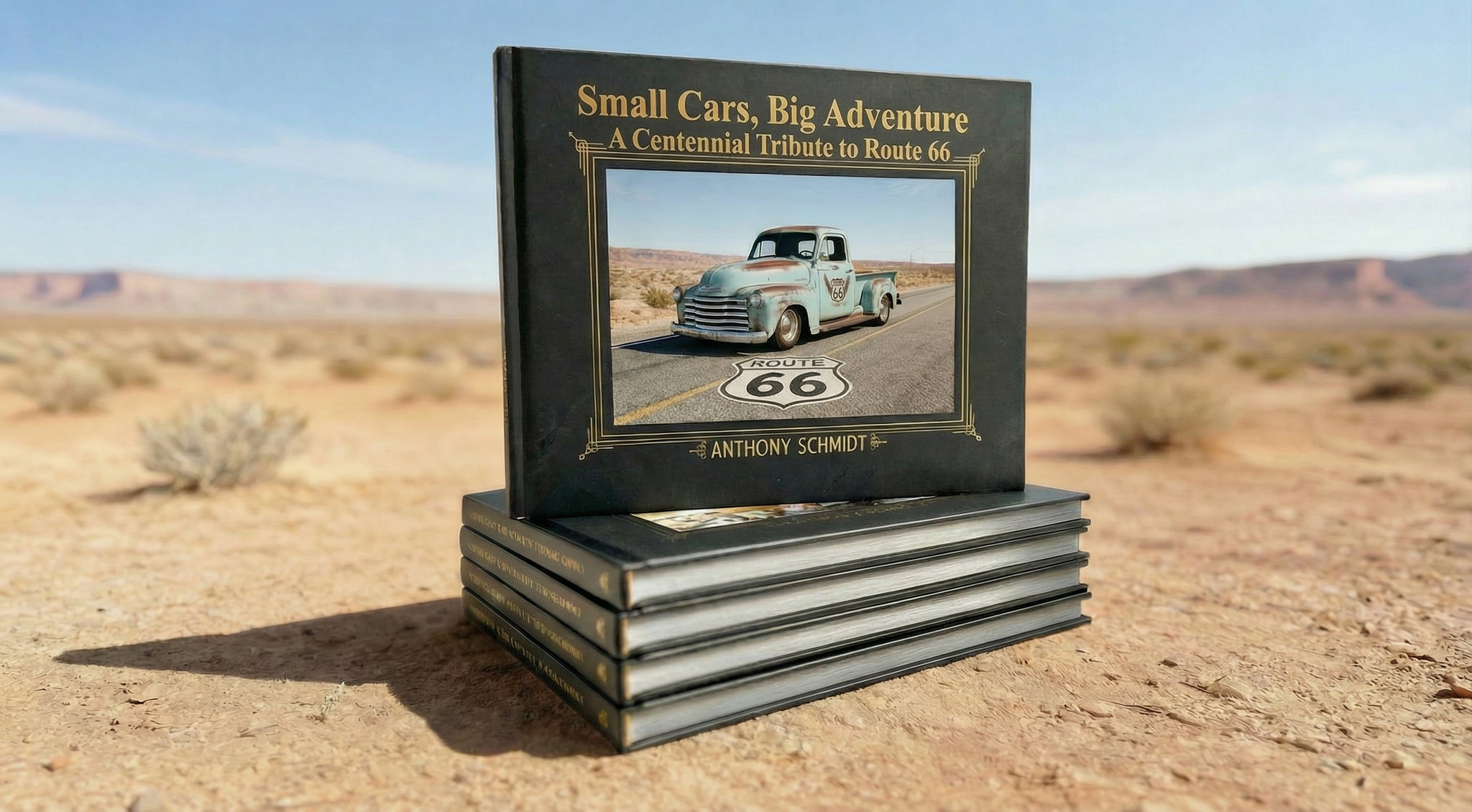 Small Cars, Big Adventure: A Centennial Tribute to Route 66 | Coffee Table Book | Pre-Order