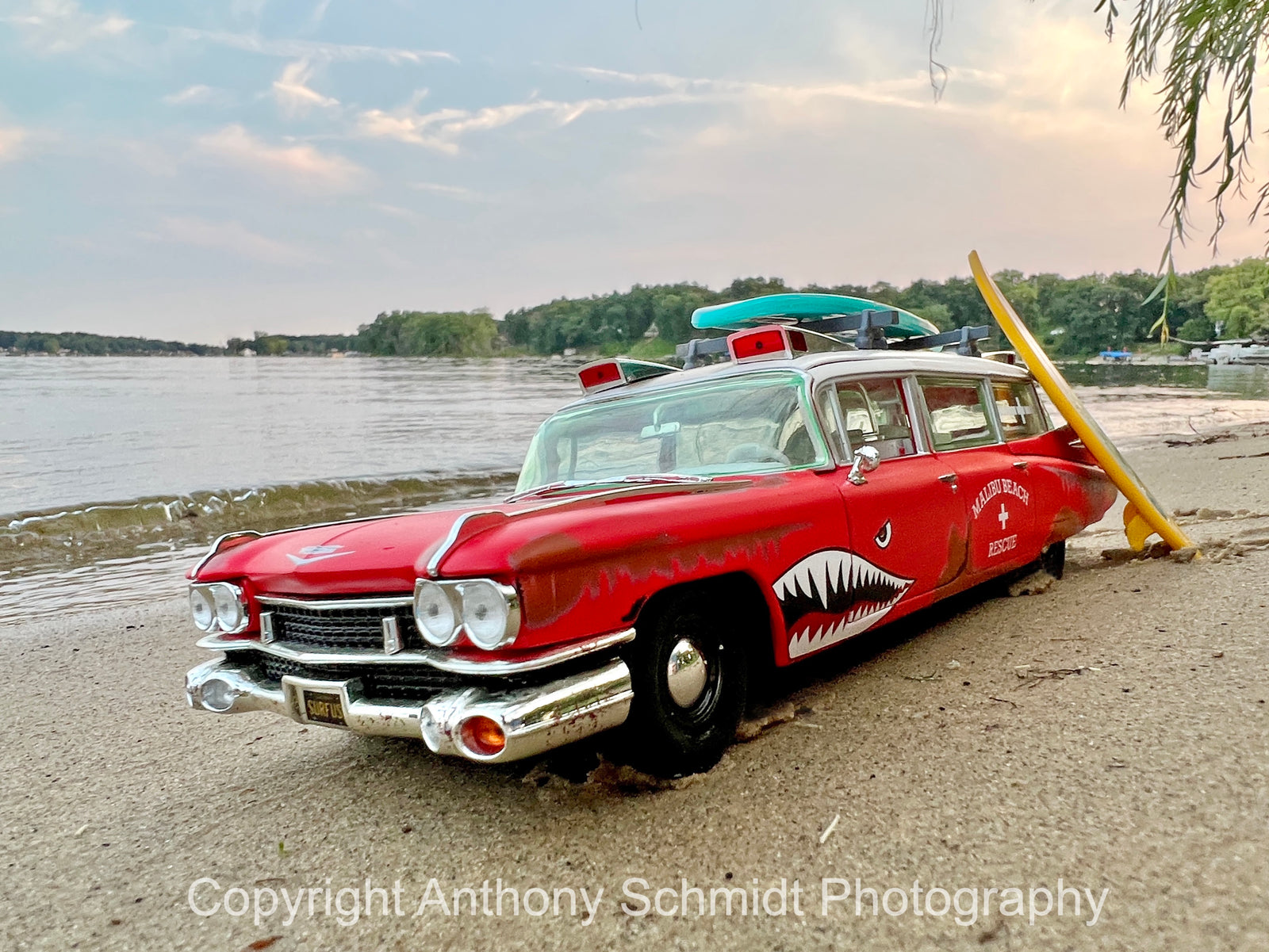 Surf's Up, 1959 Cadillac Shark Ambulance