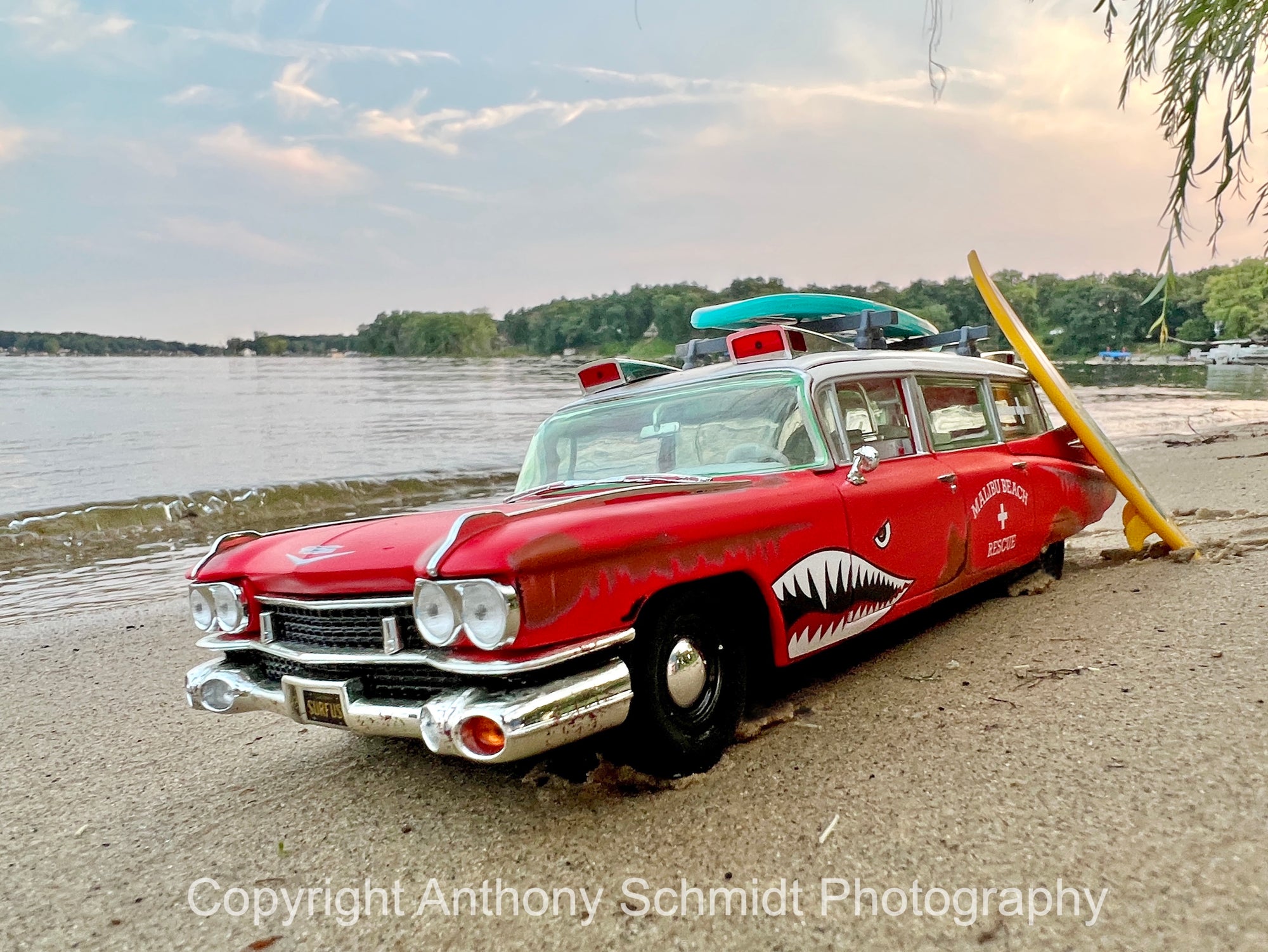Surf's Up, 1959 Cadillac Shark Ambulance