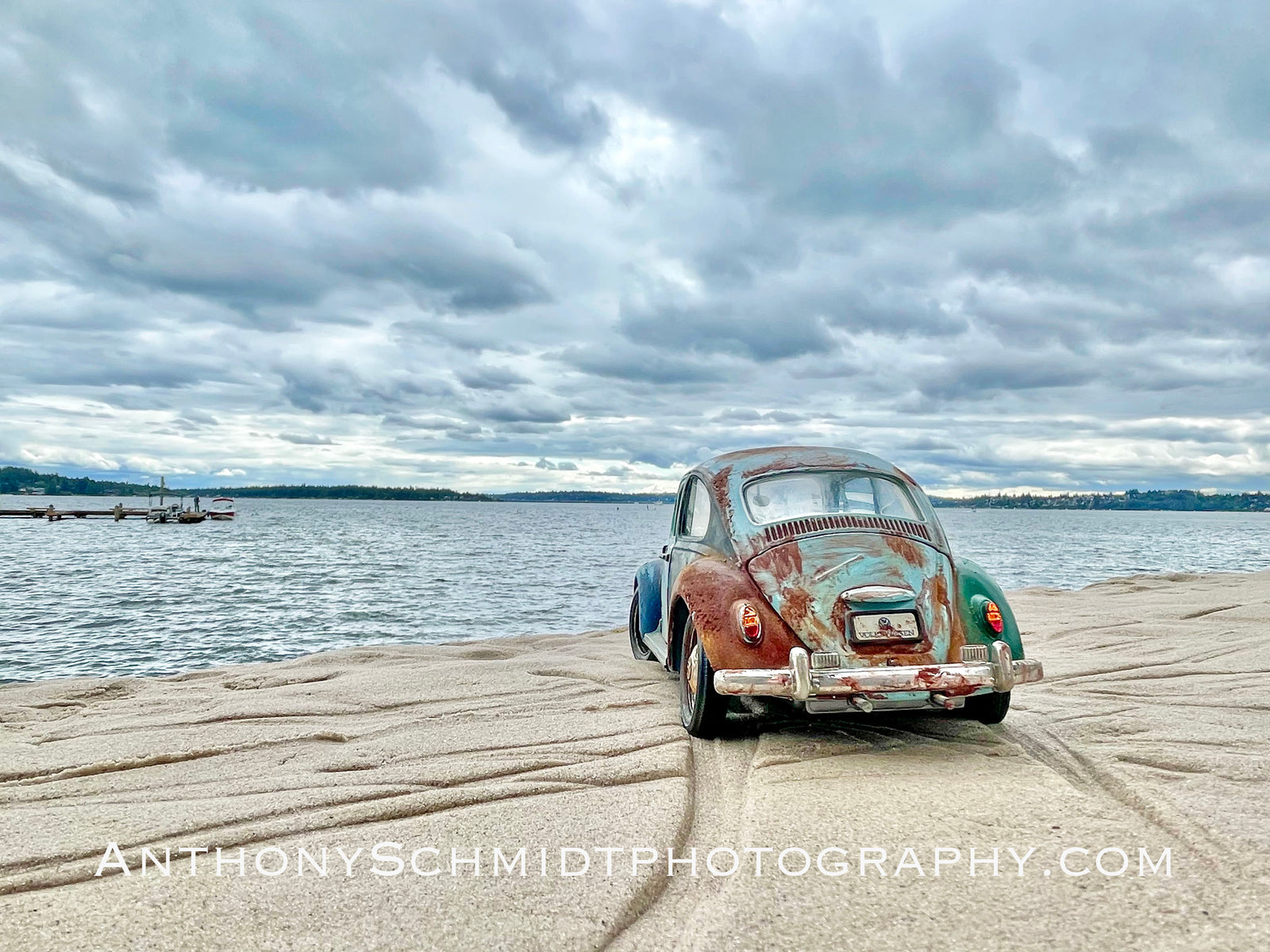 1967 Beetle on the Beach (3 of 3)