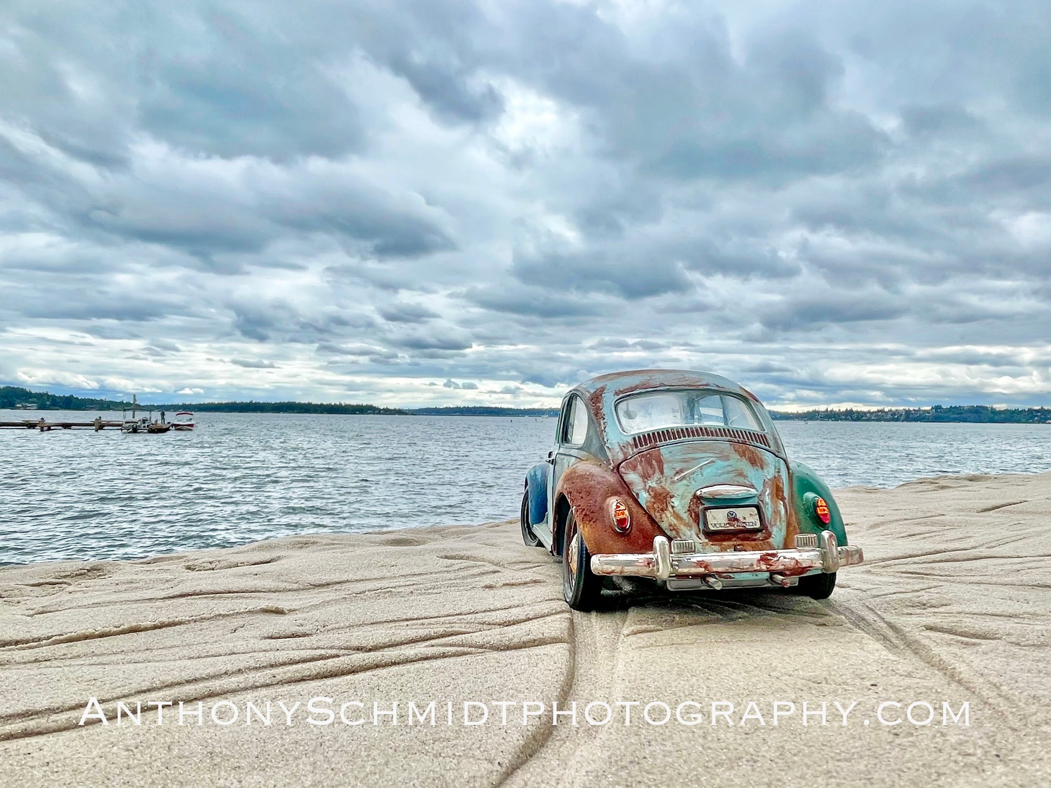 1967 Beetle on the Beach (3 of 3)