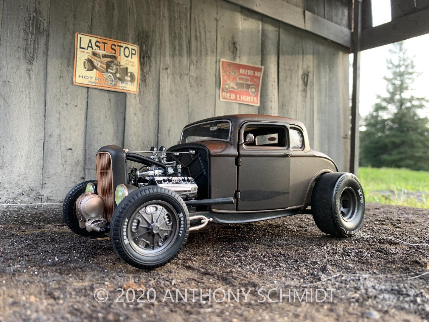 32 Ford 3-Window Rat Rod (1 of 2)