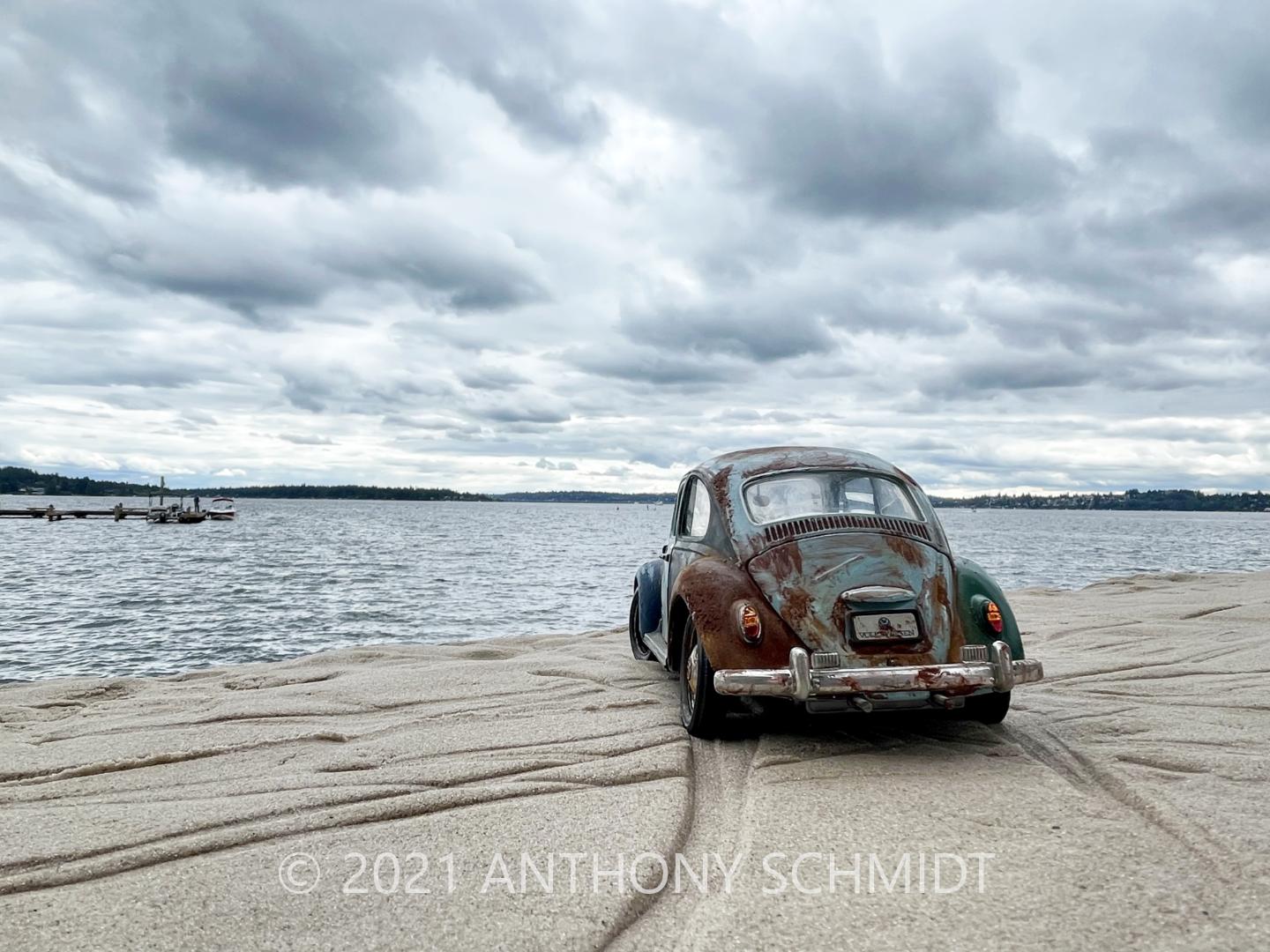 1967 Beetle on the Beach (3 of 3)